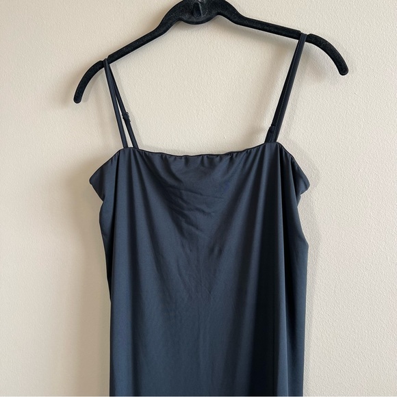 Allsaints Charlie Black Slip Midi Dress 8 Optional Straps All Saints NWT - Picture 5 of 16